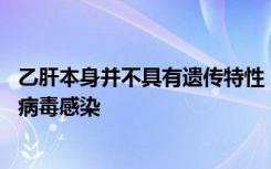 乙肝本身并不具有遗传特性 它真正的病发原因就是乙型肝炎病毒感染