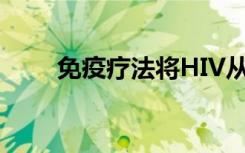 免疫疗法将HIV从T细胞中隐藏起来