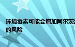 环境毒素可能会增加阿尔茨海默氏症和其他神经退行性疾病的风险