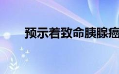 预示着致命胰腺癌的胃部信号有哪些