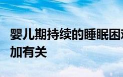 婴儿期持续的睡眠困难与儿童焦虑症的风险增加有关