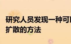 研究人员发现一种可以阻止最具侵略性的脑瘤扩散的方法