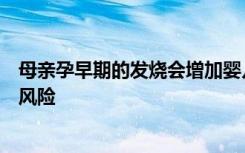 母亲孕早期的发烧会增加婴儿患某些心脏缺陷和面部畸形的风险