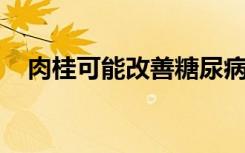 肉桂可能改善糖尿病前期患者的血糖控制