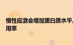 慢性应激会增加蛋白质水平从而降低情绪调节化学物质的利用率