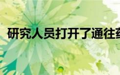 研究人员打开了通往药物化学新时代的大门