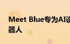 Meet Blue专为AI设计的低成本人性化的机器人