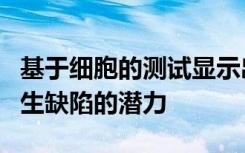 基于细胞的测试显示出预测哪些药物会导致出生缺陷的潜力