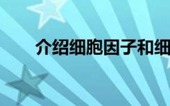 介绍细胞因子和细胞黏附分子的概述