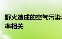 野火造成的空气污染与肾衰竭患者更高的死亡率相关