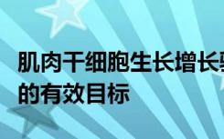 肌肉干细胞生长增长驱动因素可能是浪费疾病的有效目标