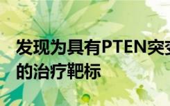 发现为具有PTEN突变的前列腺癌提供了潜在的治疗靶标