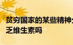 贫穷国家的某些精神分裂症患者只是简单地缺乏维生素吗