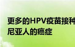 更多的HPV疫苗接种可以预防1300名加利福尼亚人的癌症