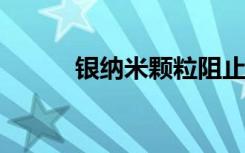 银纳米颗粒阻止了食人的变形虫