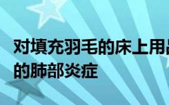 对填充羽毛的床上用品过度过敏反应提示严重的肺部炎症