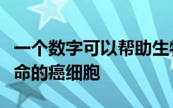 一个数字可以帮助生物医学数据科学家找到致命的癌细胞