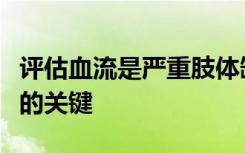 评估血流是严重肢体缺血患者早期诊断和治疗的关键