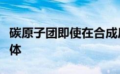 碳原子团即使在合成后期也可以用作反应中间体