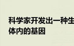 科学家开发出一种生物电子设备 可以调节人体内的基因