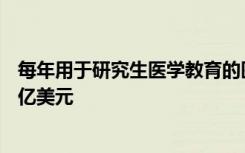 每年用于研究生医学教育的医保超额支付总额可能达到12.8亿美元