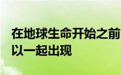 在地球生命开始之前DNA和RNA的构建块可以一起出现