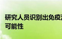 研究人员识别出免疫活性为抗癌治疗带来新的可能性