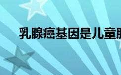 乳腺癌基因是儿童肝癌治疗的潜在目标