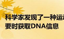 科学家发现了一种运动蛋白可以帮助细胞在需要时获取DNA信息