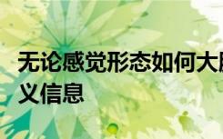 无论感觉形态如何大脑都以相同的方式表示语义信息