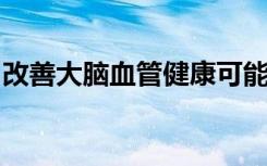 改善大脑血管健康可能有助于对抗老年痴呆症