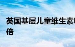 英国基层儿童维生素D补充剂处方数量激增25倍