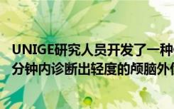 UNIGE研究人员开发了一种便携式设备可以使用一滴血在十分钟内诊断出轻度的颅脑外伤