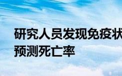 研究人员发现免疫状态的常用指标 炎症可以预测死亡率