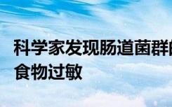 科学家发现肠道菌群的变化可以预防甚至逆转食物过敏