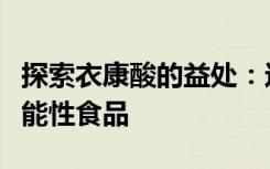 探索衣康酸的益处：这种抗氧化剂如何用于功能性食品