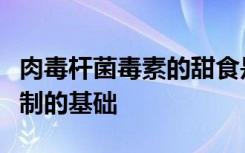 肉毒杆菌毒素的甜食是其关键的神经元靶向机制的基础