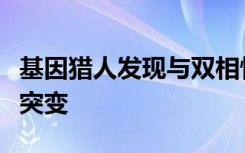 基因猎人发现与双相情感障碍有关的罕见遗传突变