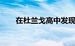 在杜兰戈高中发现结核病的活跃病例