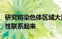 研究将染色体区域大量拷贝与化学治疗药物抗性联系起来