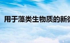 用于藻类生物质的新微生物以生产替代燃料