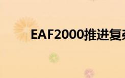 EAF2000推进复杂的带电分子研究