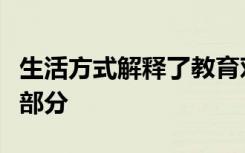 生活方式解释了教育对心脏病的保护作用的一部分