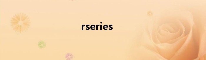 rseries