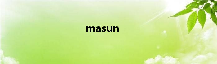 masun